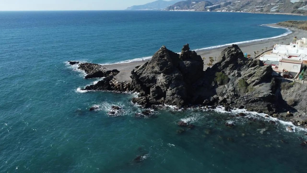 شقة Apartamento Junto Al Mar En Costa Tropical Y Alpujarras Granadinas Melicena